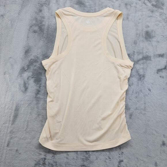 Athleta Foresthill Ascent Tank Top Cream Sleeveless Wool Nylon Stretch Hiking - Picture 3 of 9